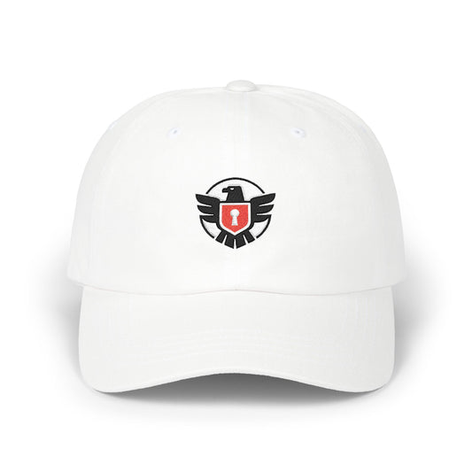 Embroidered Shield Eagle Dad Cap